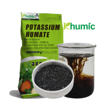 Potassium humate shiny flakes 98 Humic acid in organic fertilizer with best prices